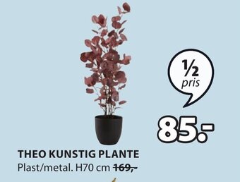 JYSK THEO KUNSTIG PLANTE tilbud