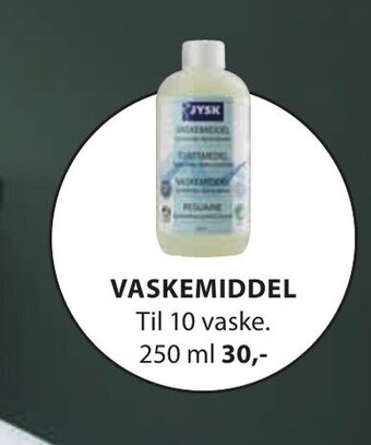 JYSK VASKEMIDDEL tilbud