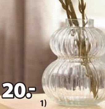 JYSK BUSTER VASE tilbud