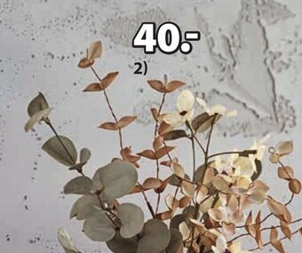 JYSK LAUST KUNSTIG BLOMST tilbud