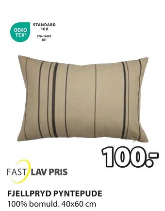 JYSK FJELLPRYD PYNTEPUDE tilbud