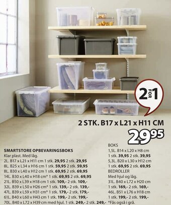 SMARTSTORE OPBEVARINGSBOKS