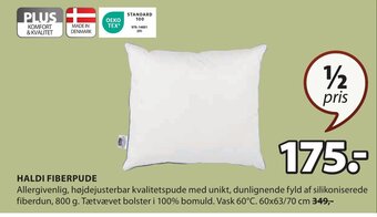 JYSK HALDI FIBERPUDE tilbud