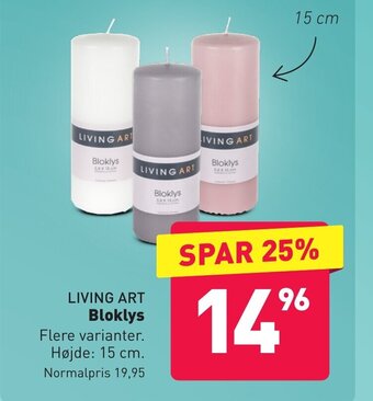 ALDI LIVING ART Bloklys tilbud