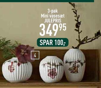 Imerco 3-pak mini vasesæt tilbud