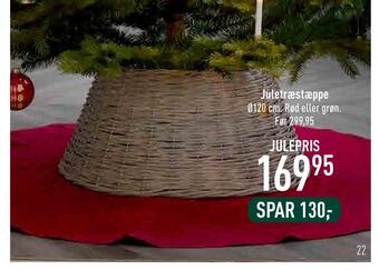 Juletræstæppe