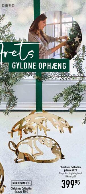 Imerco Christmas collection juleuro 2023 tilbud