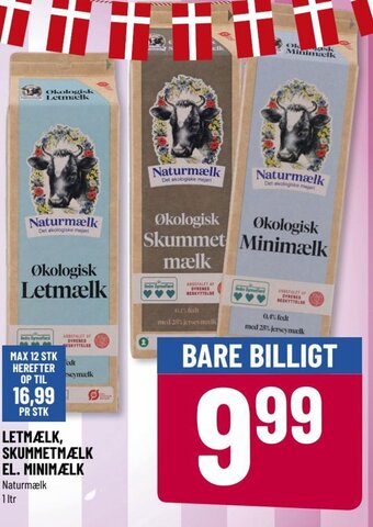 Løvbjerg LETMÆLK, SKUMMETMÆLK EL. MINIMÆLK tilbud