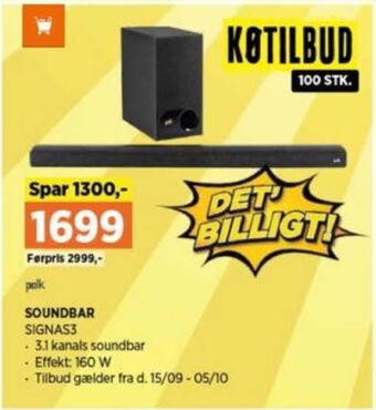 Power Polk soundbar tilbud