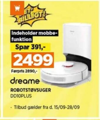 Power Dreame robotstøvsuger tilbud