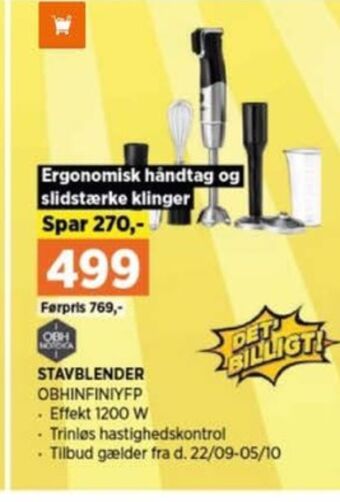 Obh nordica stavblender