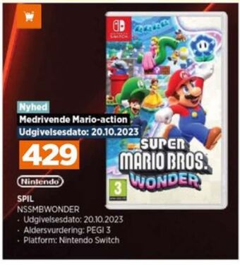 Nintendo switch spillekonsol
