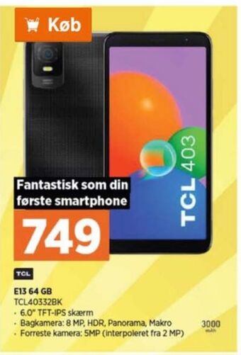 E13 mobiltelefon