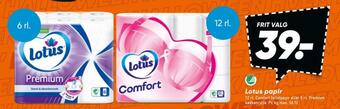 Bilka Comfort toiletpapir tilbud