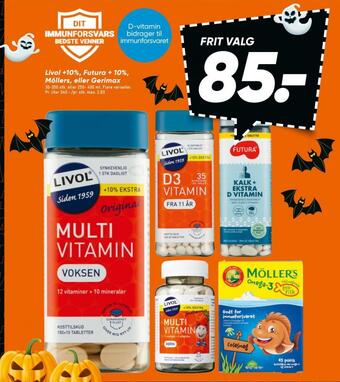 Bilka Livol multi vitaminer tilbud
