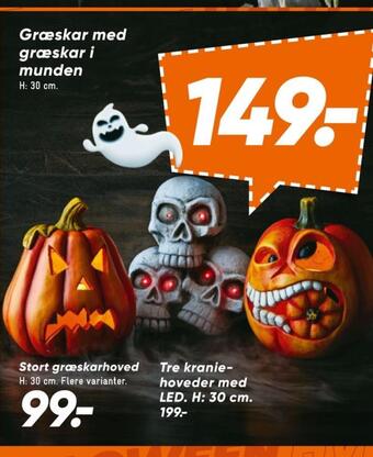 Bilka Ukendt halloween græskar tilbud
