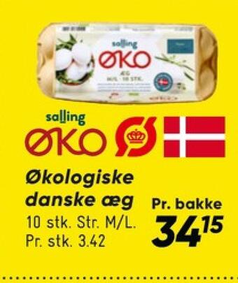 Bilka Salling øko æg m/l tilbud