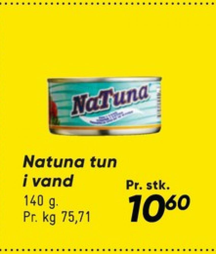 Natuna tun tilbud hos Bilka