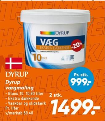Bilka Dyrup maling tilbud