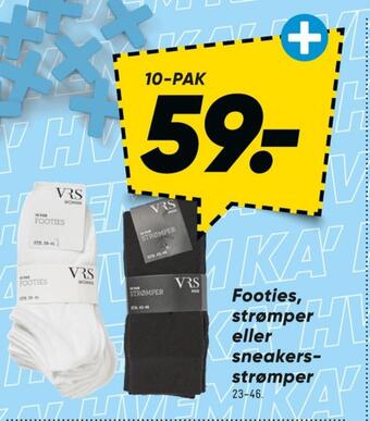 Bilka Vrs strømper tilbud