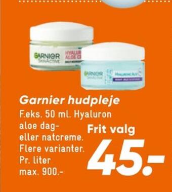 Bilka Skinactive creme tilbud