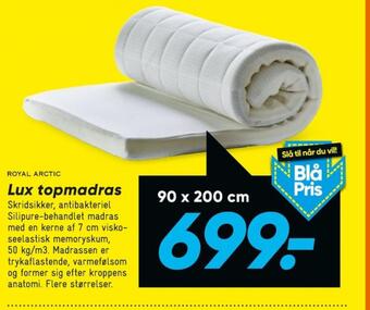 Bilka Royal arctic topmadras tilbud