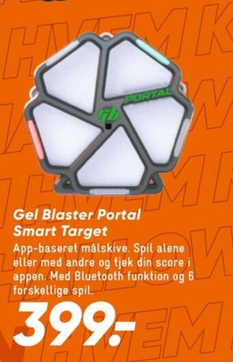 Bilka Gel blaster målskive tilbud