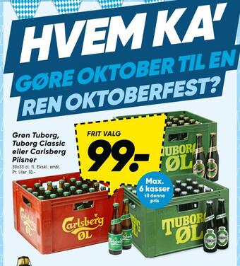 Bilka Grøn øl tilbud