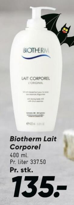 Bilka Biotherm bodylotion tilbud