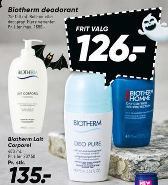Biotherm deo roll-on