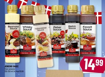 JENSENS SAUCE Flere varianter