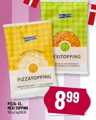 PIZZA-EL. MEXI TOPPING