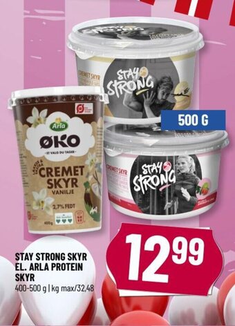 Løvbjerg STAY STRONG SKYR EL. ARLA PROTEIN SKYR tilbud