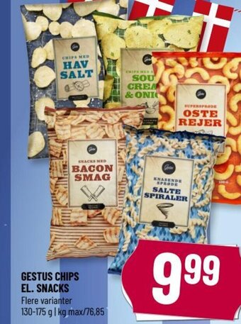 Løvbjerg GESTUS CHIPS EL. SNACKS tilbud