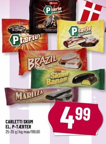 Løvbjerg CARLETTI SKUM EL. P-TÆRTER tilbud
