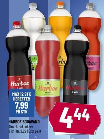 Løvbjerg HARBOE SODAVAND tilbud