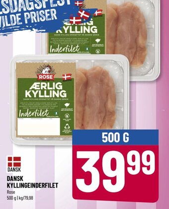 Løvbjerg DANSK KYLLINGEINDERFILET tilbud