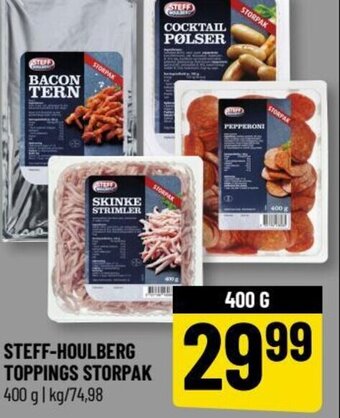 Løvbjerg STEFF-HOULBERG TOPPINGS STORPAK tilbud