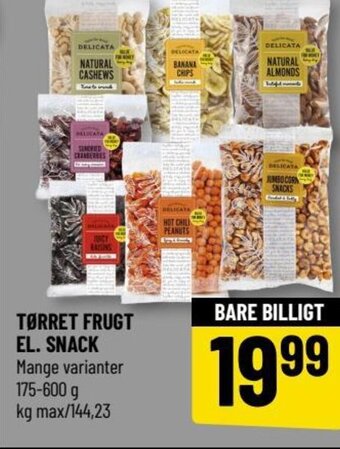 Løvbjerg TØRRET FRUGT EL. SNACK tilbud