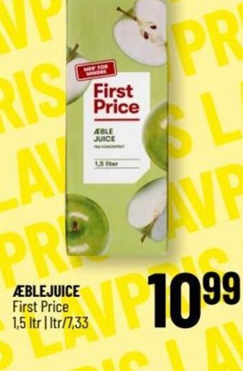 Løvbjerg ÆBLEJUICE First Price tilbud