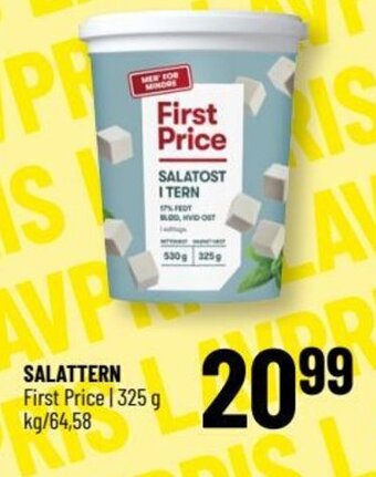 SALATTERN First Price
