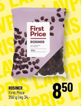 ROSINER First Price