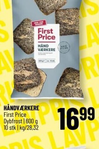 Løvbjerg HÅNDVÆRKERE First Price tilbud