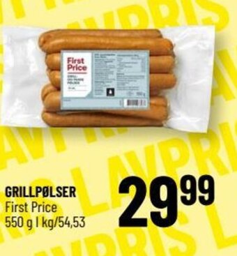 GRILLPOLSER First Price