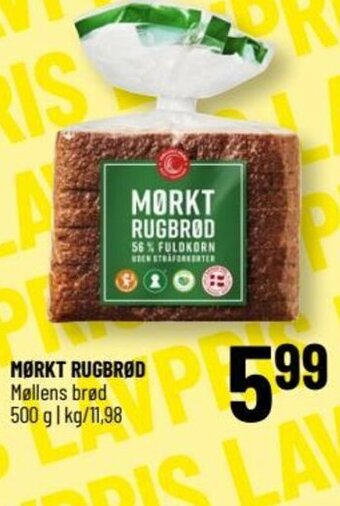 Løvbjerg MØRKT RUGBRØD tilbud
