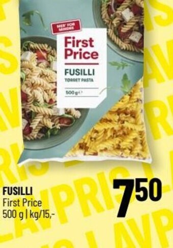 FUSILLI First Price