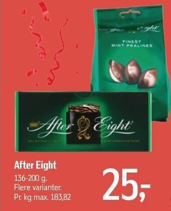 Føtex After eight tilbud