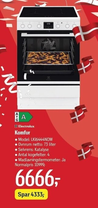 Føtex Komfur tilbud