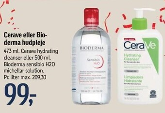 Cerave eller bioderma hudpleje