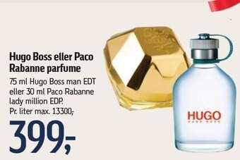 Føtex Hugo boos eller paco rabanne parfume tilbud